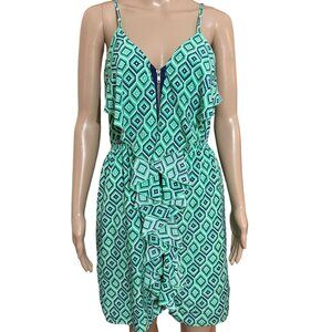 Prevett Green Blue Dress Size Large
